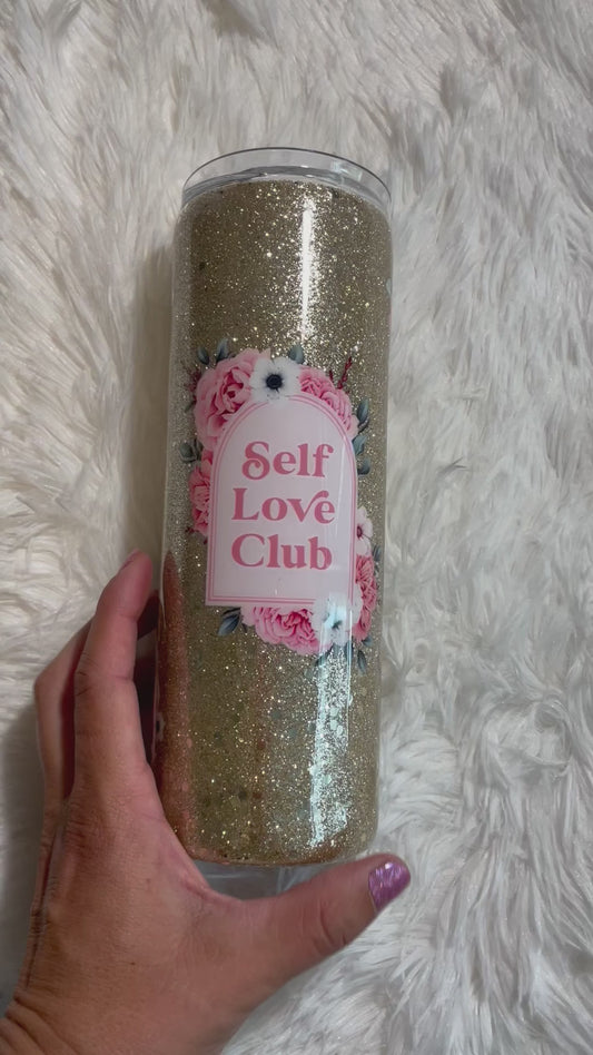 Self Love 20 oz. Skinny Tumbler